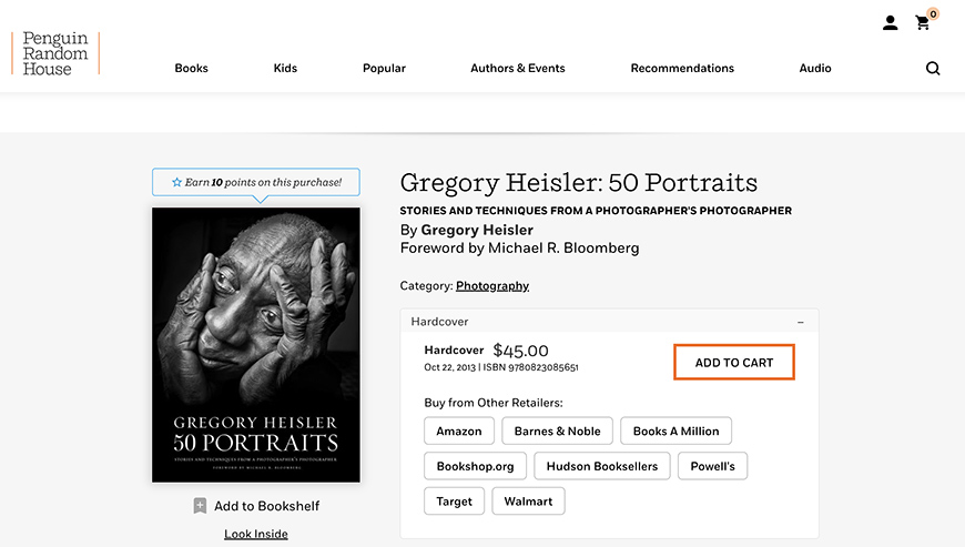 Gregory Heisler: 50 Portraits