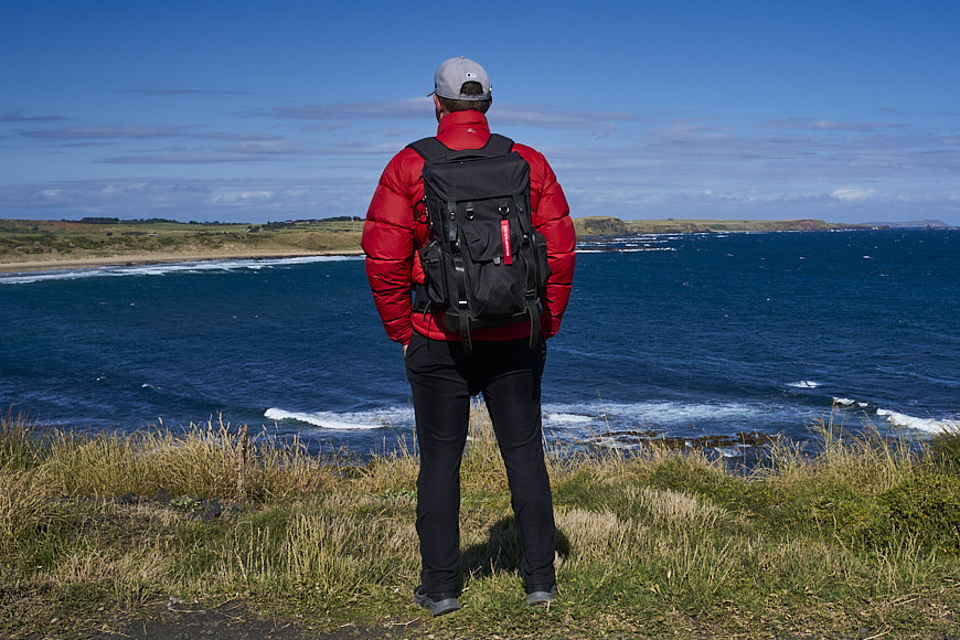 The bag is comfortable, even for extended hikes