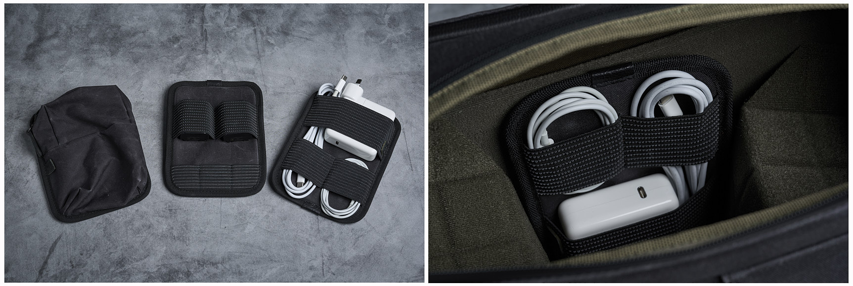 Wotancraft sells additional interior modules that are compatible across the bag range.