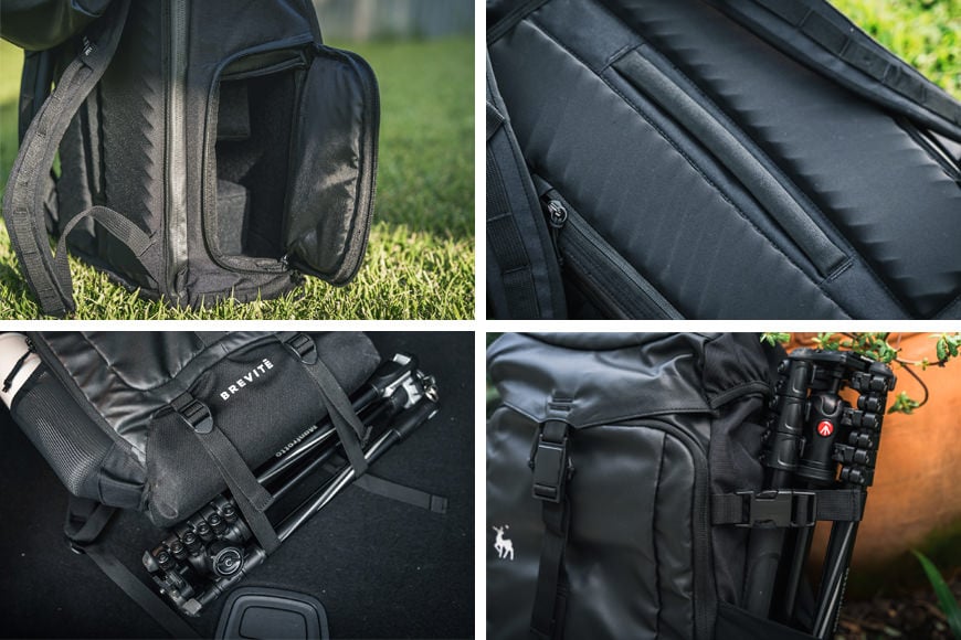 The Roamer II has plenty of padding and with the multiple access points and external cargo straps, it's very handy.