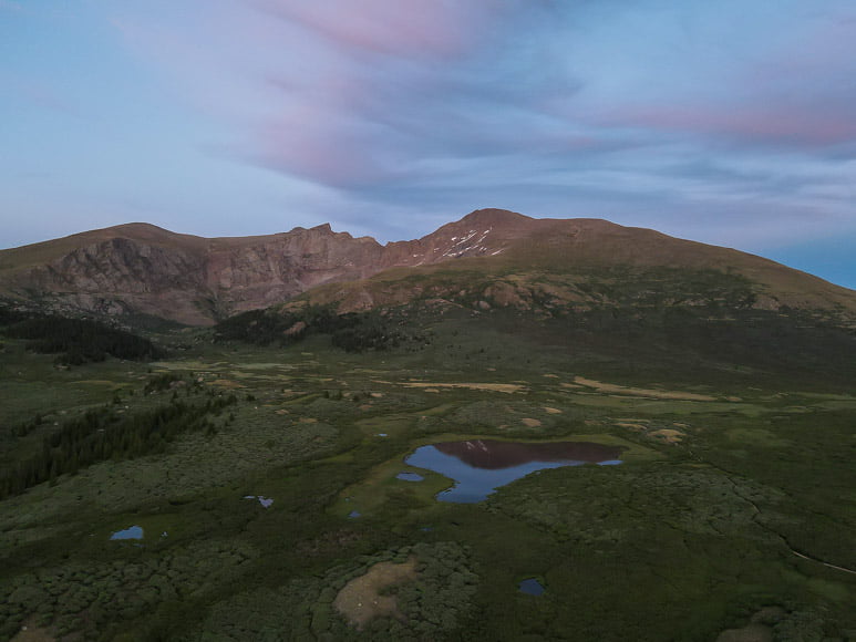 Low light performance of the Air 2 drone.