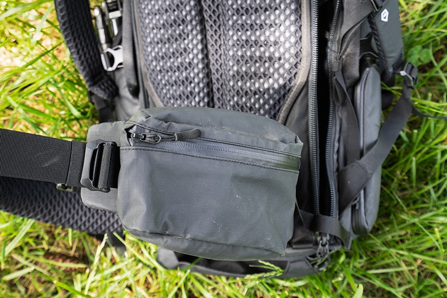 Ferweh backpacking backpack hip pocket