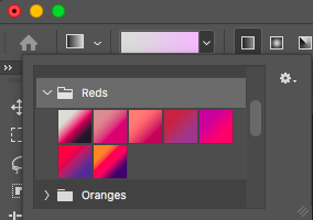 how to create a rainbow gradient in Photoshop