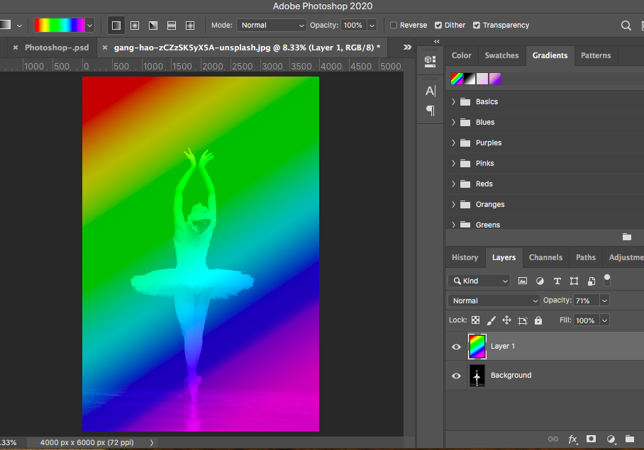 how to create a rainbow gradient in Photoshop how to create a rainbow gradient in Photoshop
