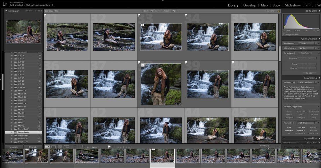lightroom's libraries make it simple to organize your photos