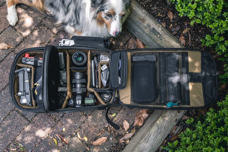You'll be surprised just how much can fit in the McKinnon Camera Pack - and loading it smarter than me will mean potentially more!