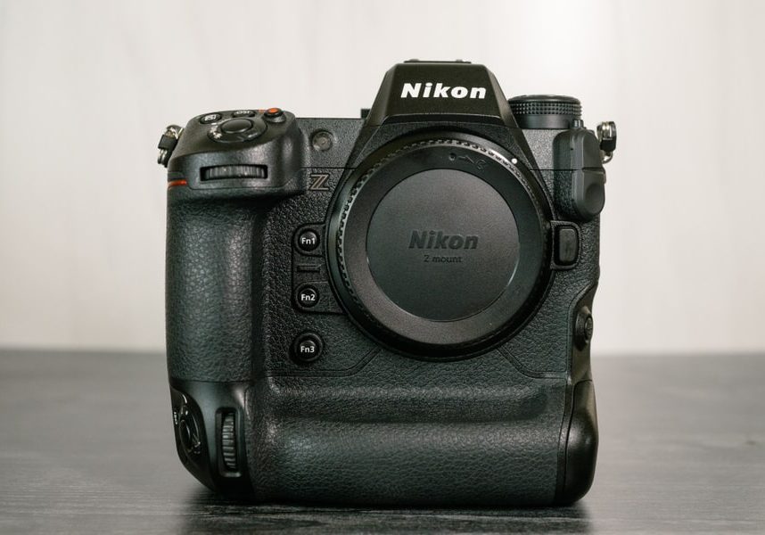 Nikon Z 9 flagship mirror less camera body.