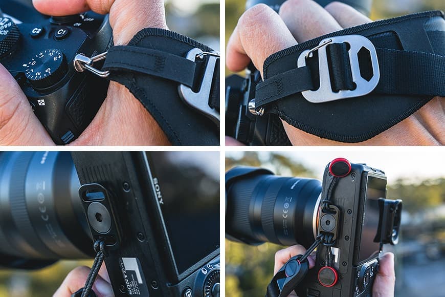 clutch camera hand strap