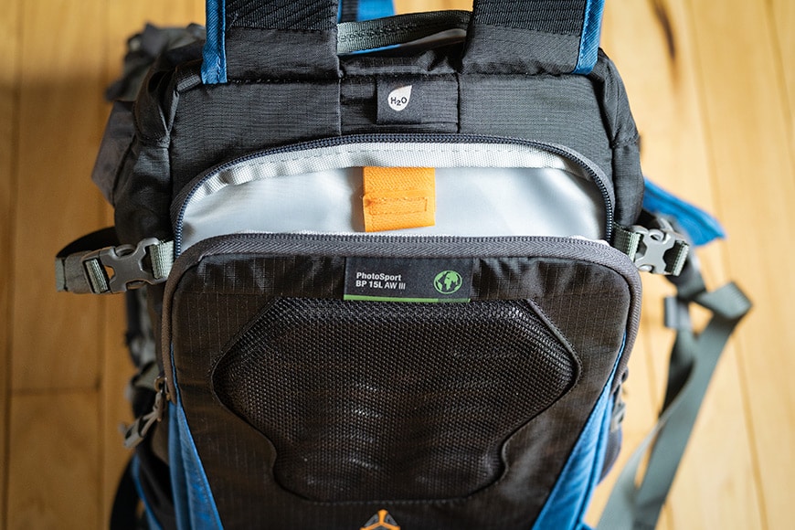 Lowepro Photosport hydration pocket